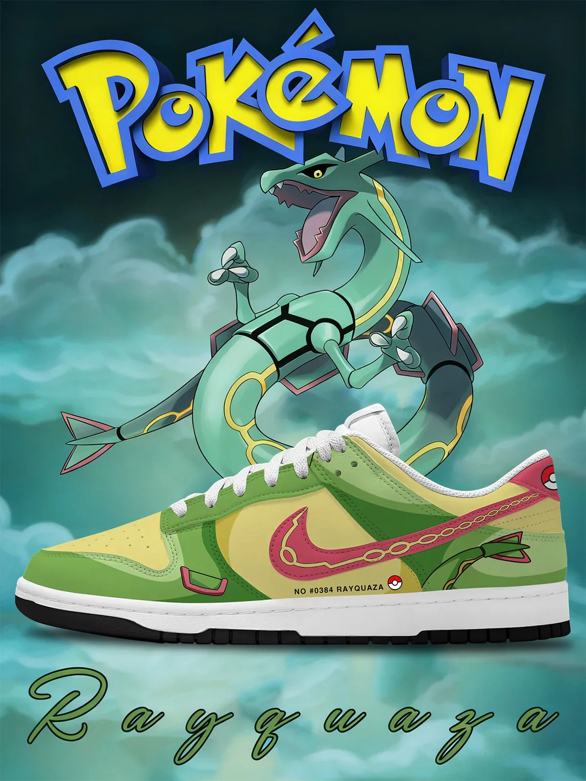 Rayquaza Design Shoes DK