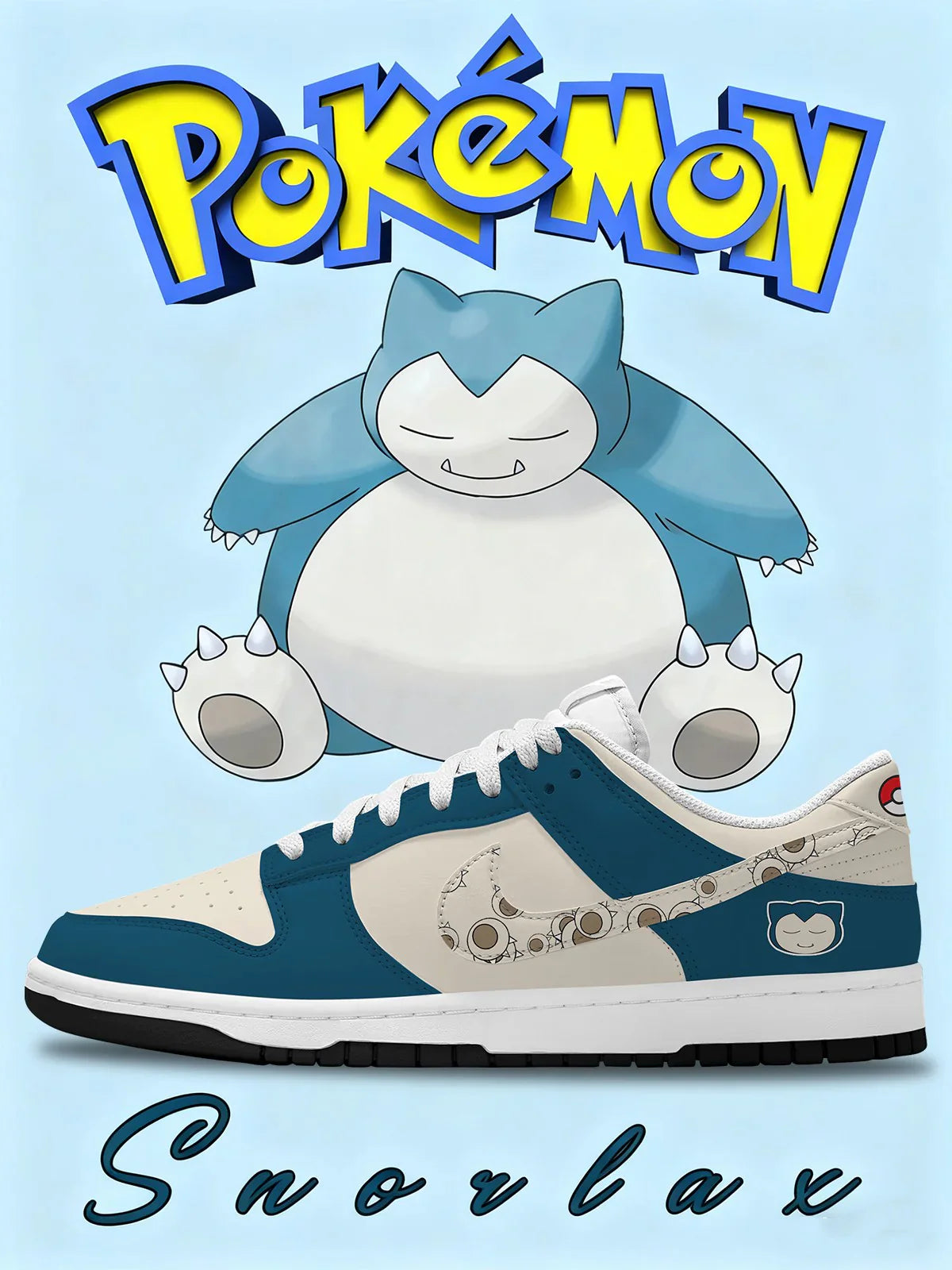 Snorlax Design Shoes DK