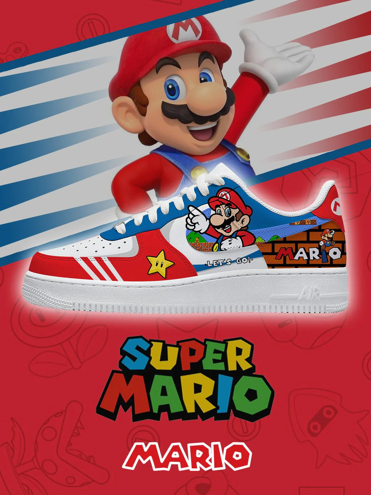 Mario limited edition Design Shoes F1