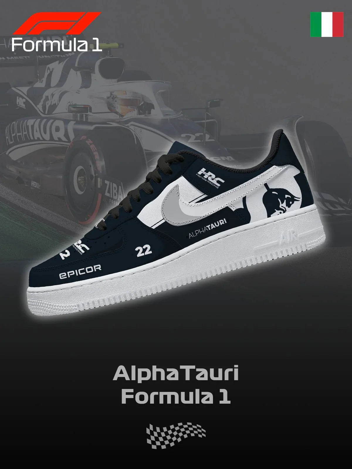 Custom AT F.1 Design Shoes F1