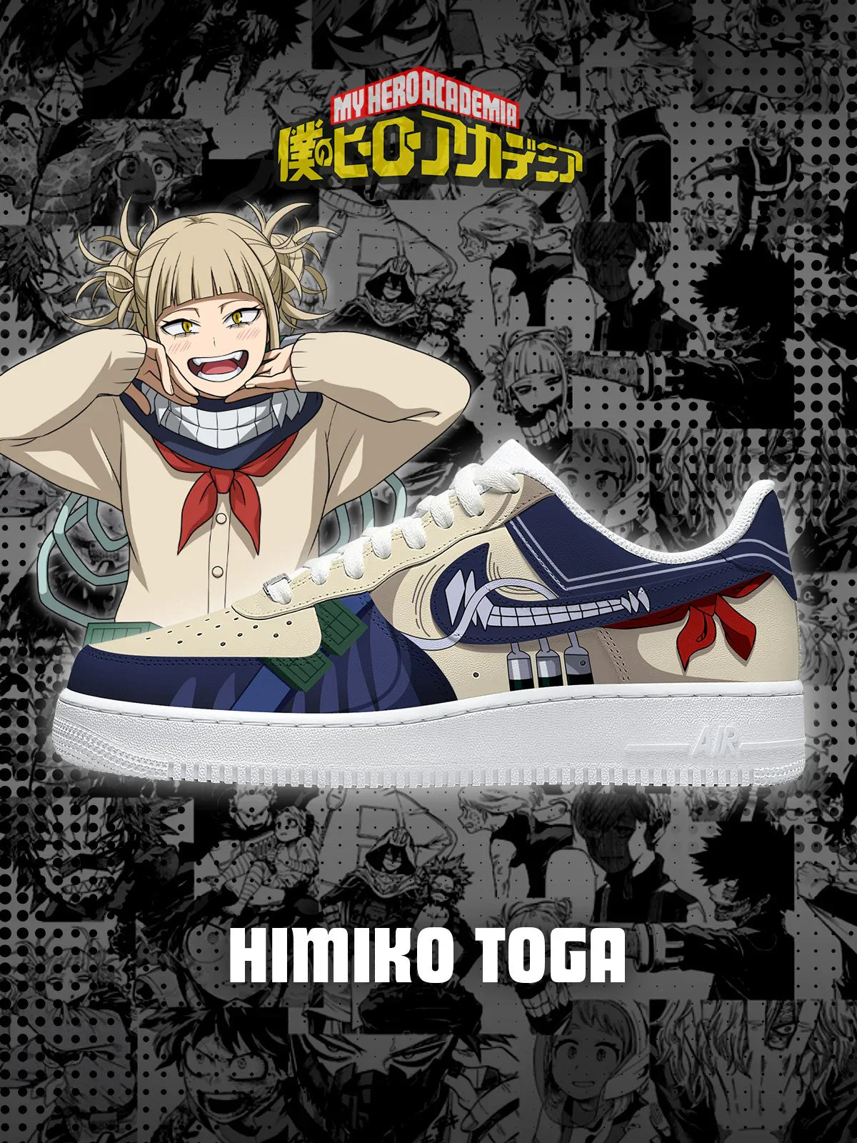 Himiko Toga limited edition Design Shoes F1
