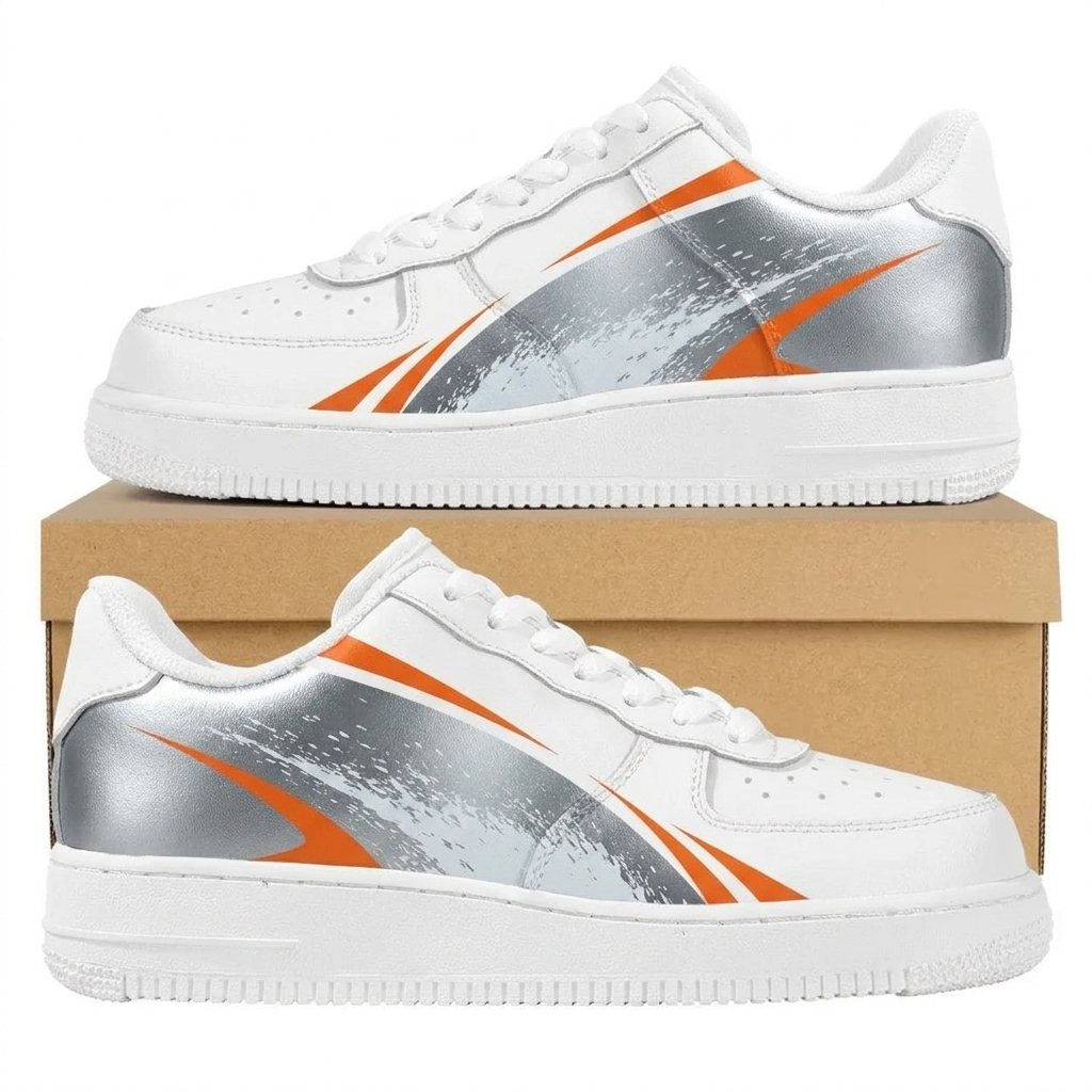 Pole Spray Silver Design Shoes F1