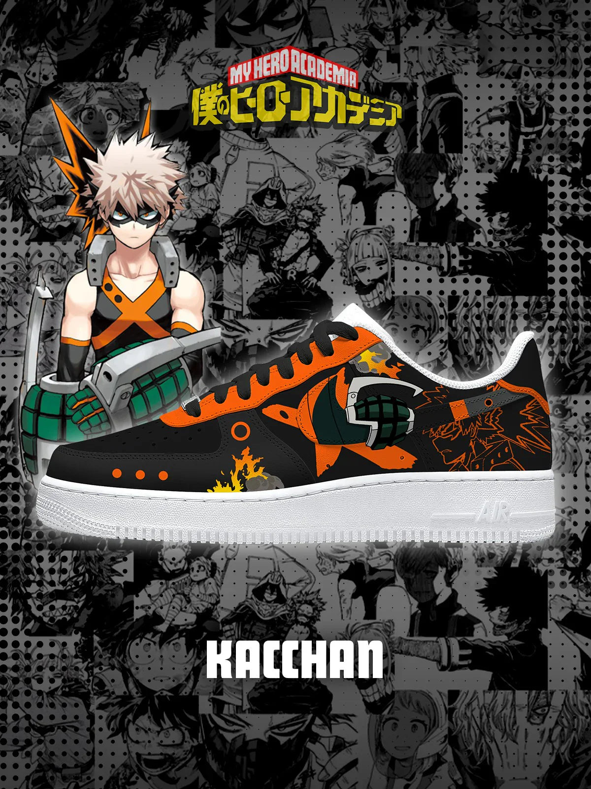 Kacchan limited edition Design Shoes F1