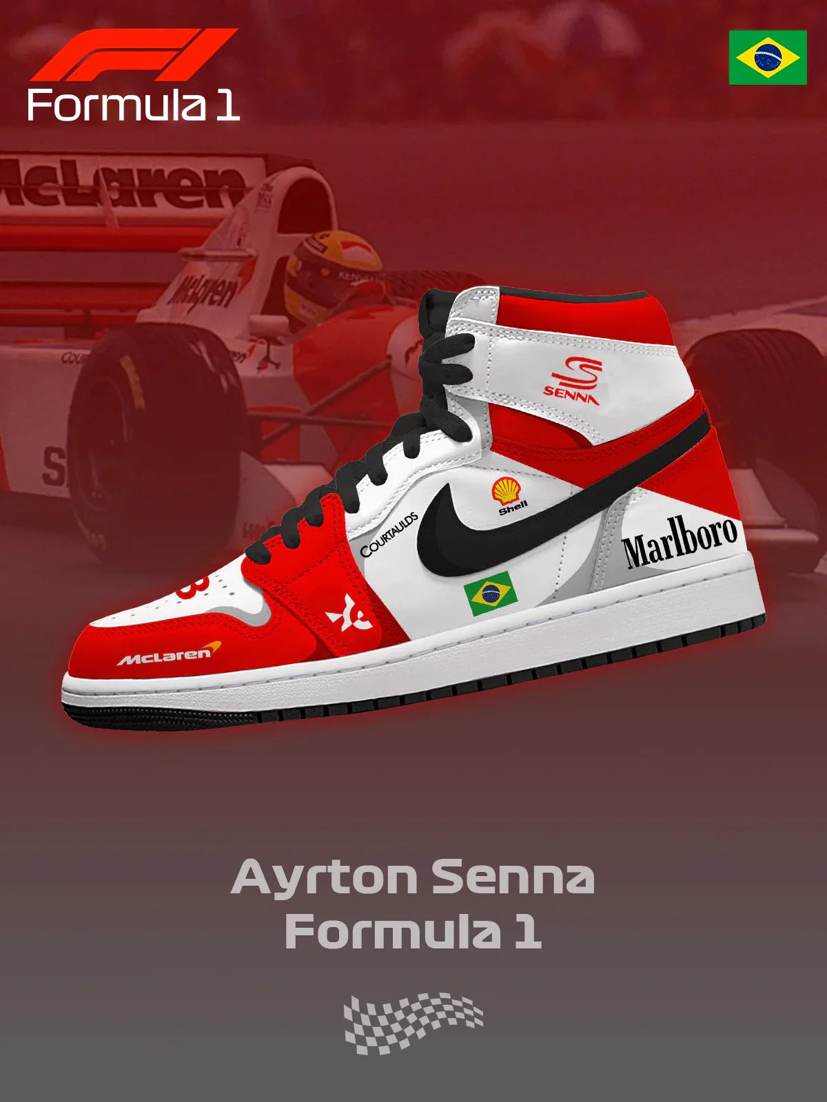 A Senna F.1 Design Shoes J1
