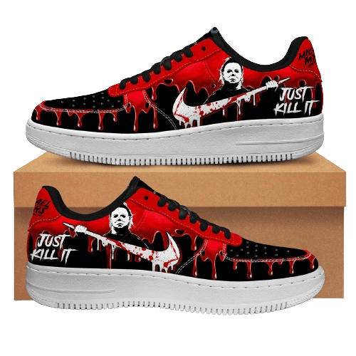 Michael Myers Just Kill It  Design Shoes F1