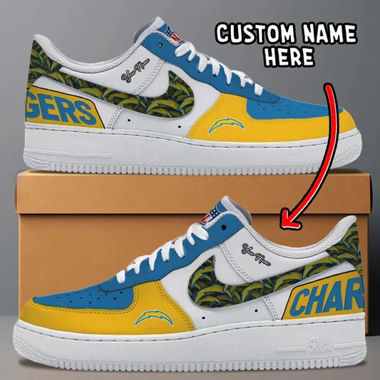 Los Angeles Chargers limited edition Design Shoes F1