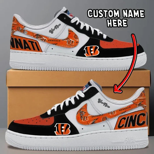 Cincinnati Bengals limited edition Design Shoes F1