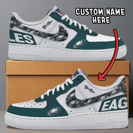 Philadelphia Eagles limited edition Design Shoes F1