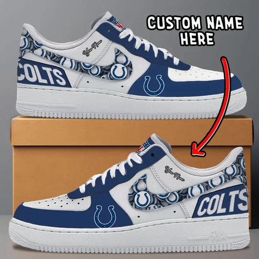 Indianapolis Colts limited edition Design Shoes F1
