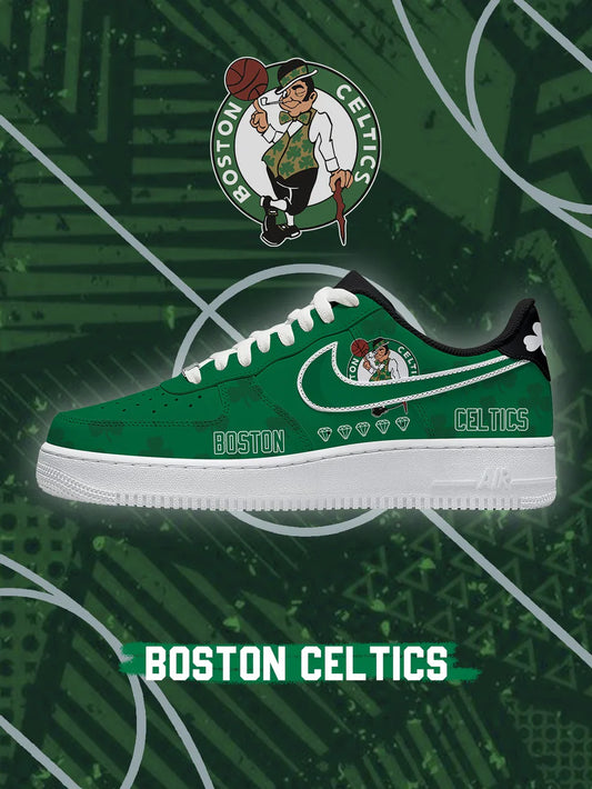 Boston Basketball limited edition Design Shoes F1