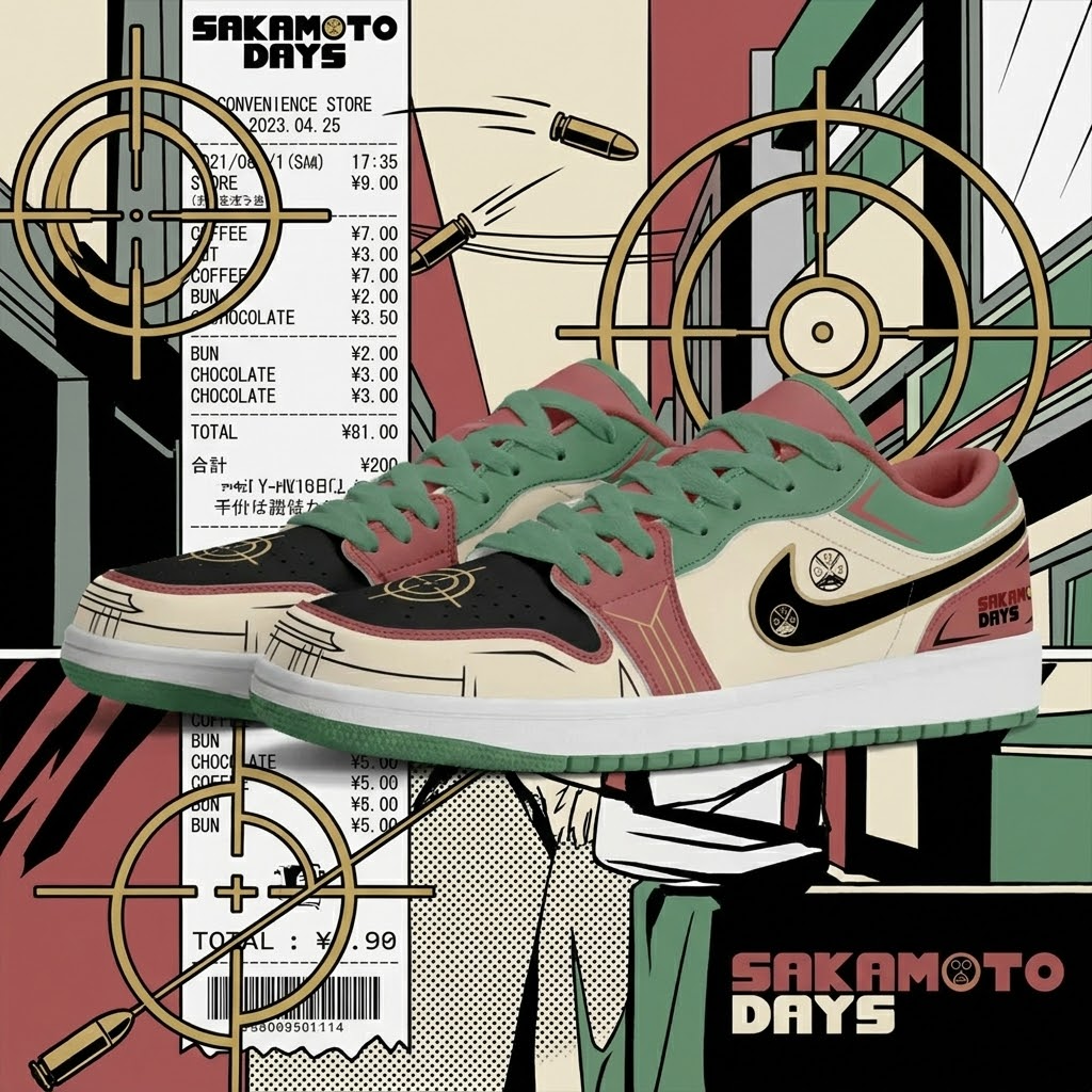Storefront Receipt Precision Design Shoes J1