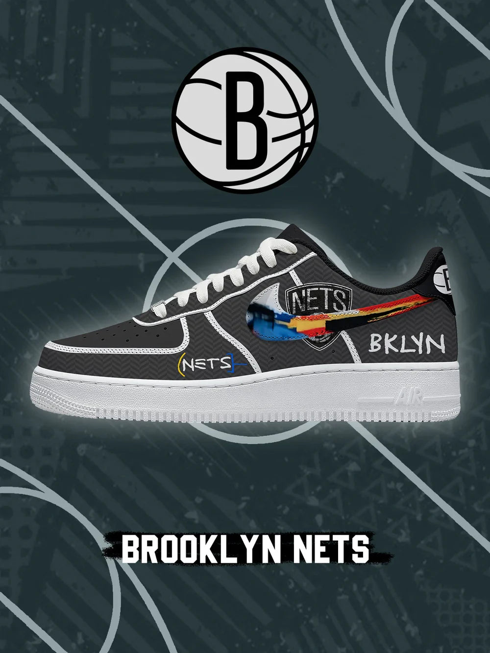 Brooklyn Basketball limited edition Design Shoes F1
