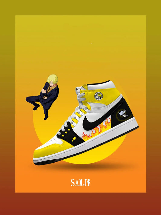 Sanji (Adult and kids size available) Limited Edition Design Shoes J1