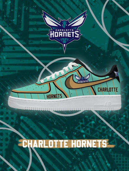 Charlotte Basketball limited edition Design Shoes F1