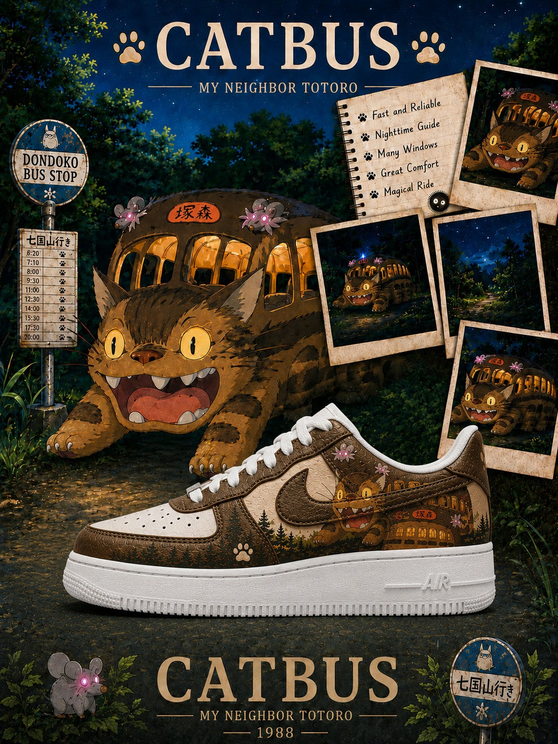 Catbus V.1 Design Shoes F1