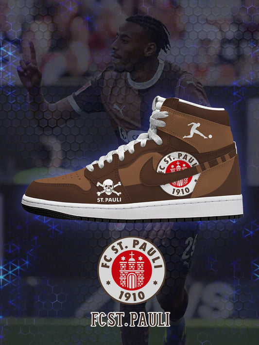 St. Pauli (Adult and kids size available) Limited Edition Design Shoes J1