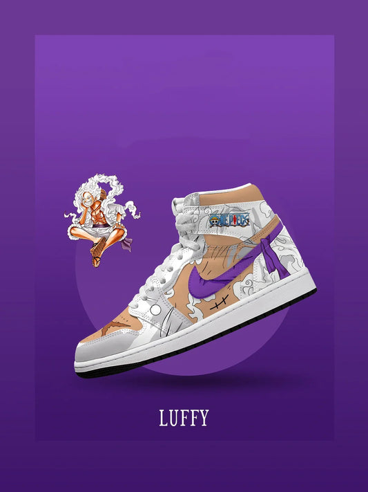 Luffy (Adult and kids size available) Limited Edition Design Shoes J1