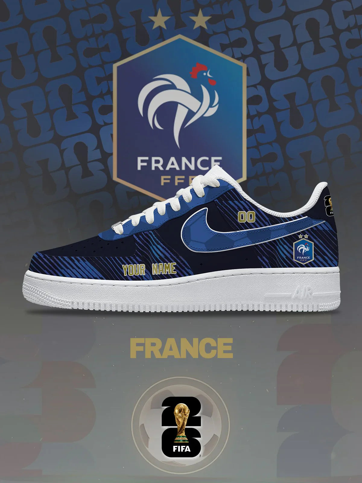 World Cup 2026 France Design Shoes F1