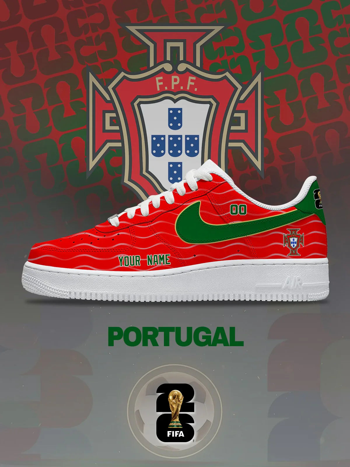 World Cup 2026 Portugal Design Shoes F1
