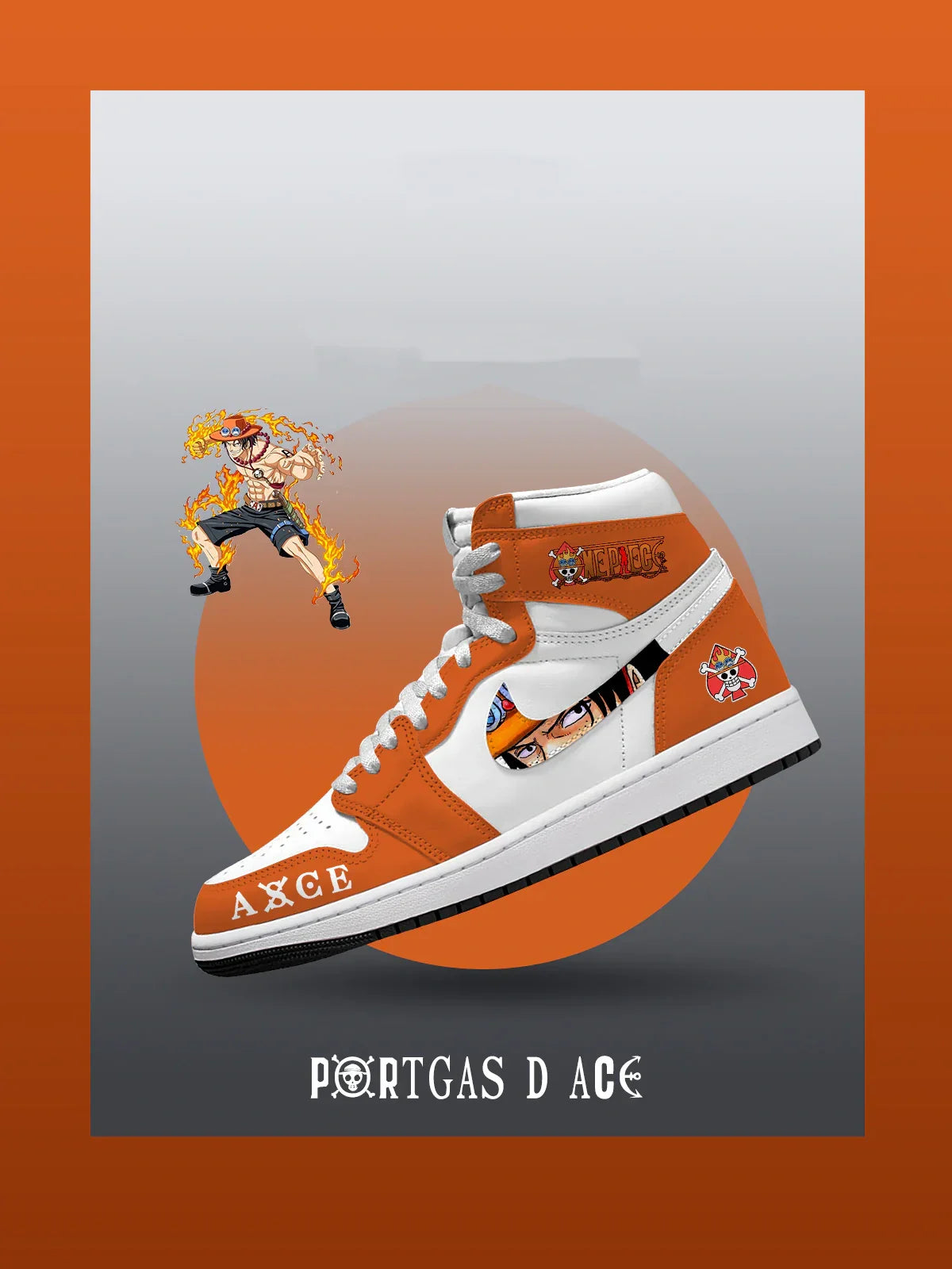 Ace (Adult and kids size available) Limited Edition Design Shoes J1
