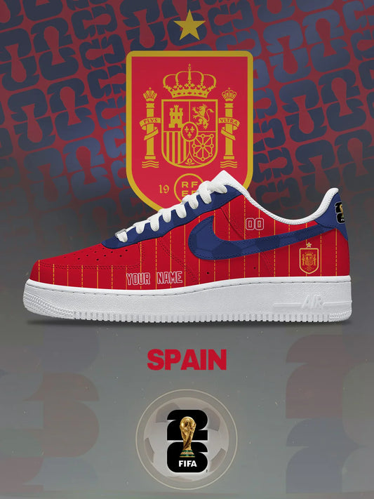 World Cup 2026 Spain Design Shoes F1