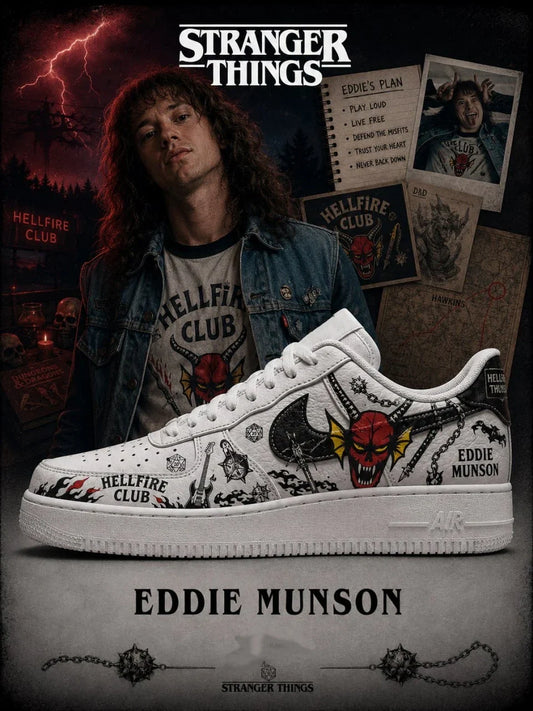 Eddie Munson Design Shoes F1