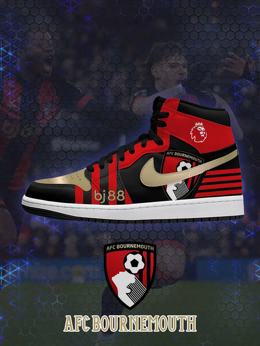Bournemouth (Adult and kids size available) Limited Edition Design Shoes J1