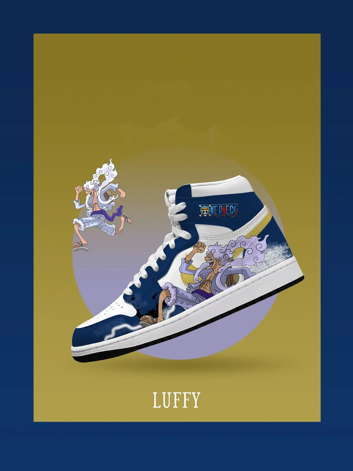 Luffy (Adult and kids size available) Limited Edition Design Shoes J1