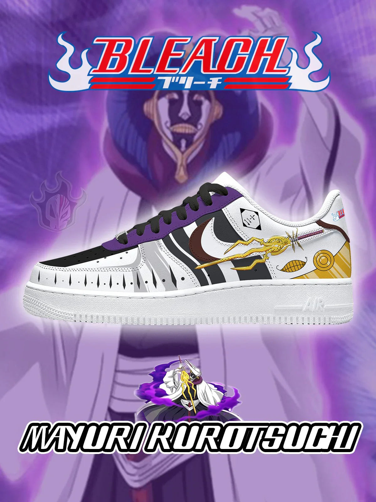 Mayuri Kurotsuchi limited edition Design Shoes F1
