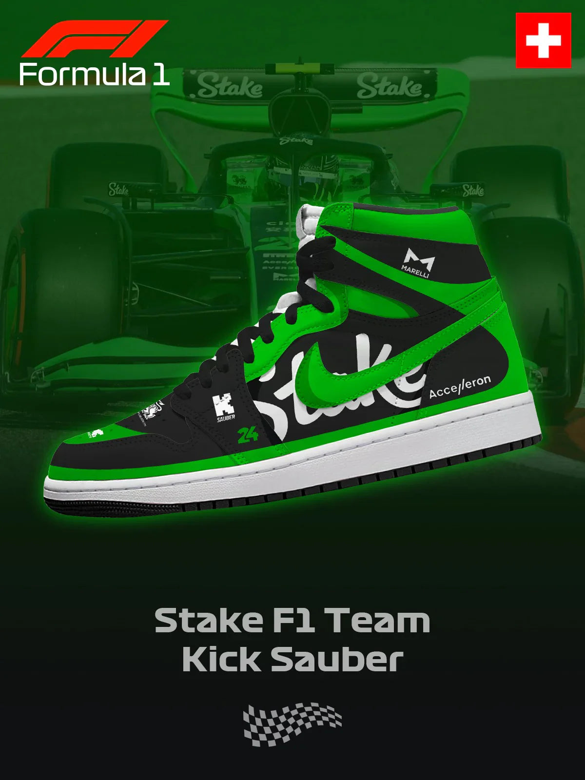 Kick Sauber F.1 Design Shoes J1