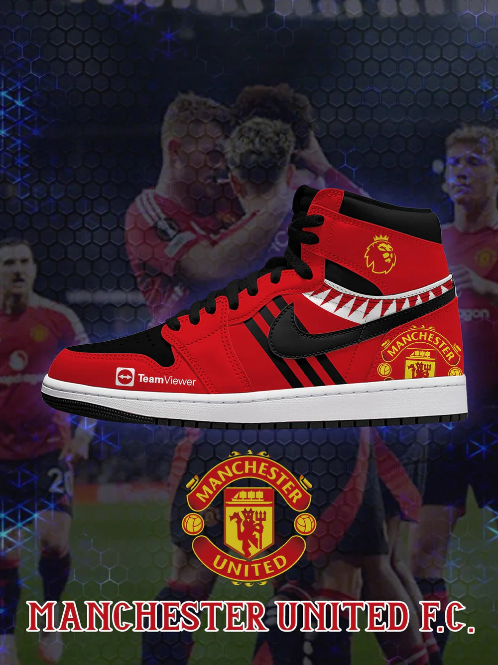 MUFC (Adult and kids size available) Limited Edition Design Shoes J1
