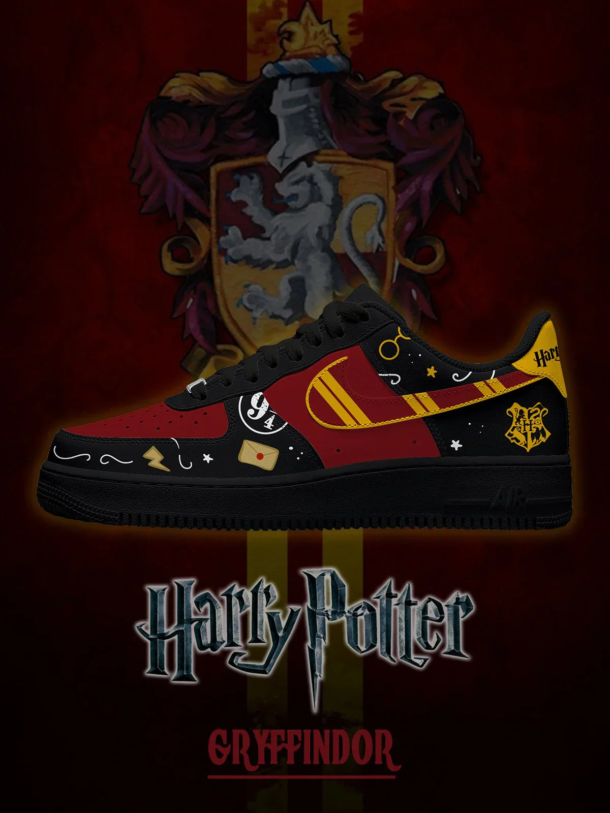 Gryffindor limited edition Design Shoes F1