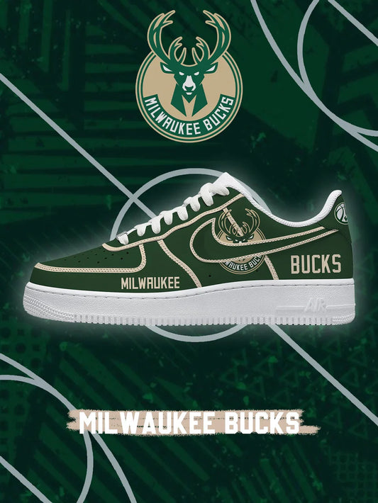 Milwaukee Basketball limited edition Design Shoes F1