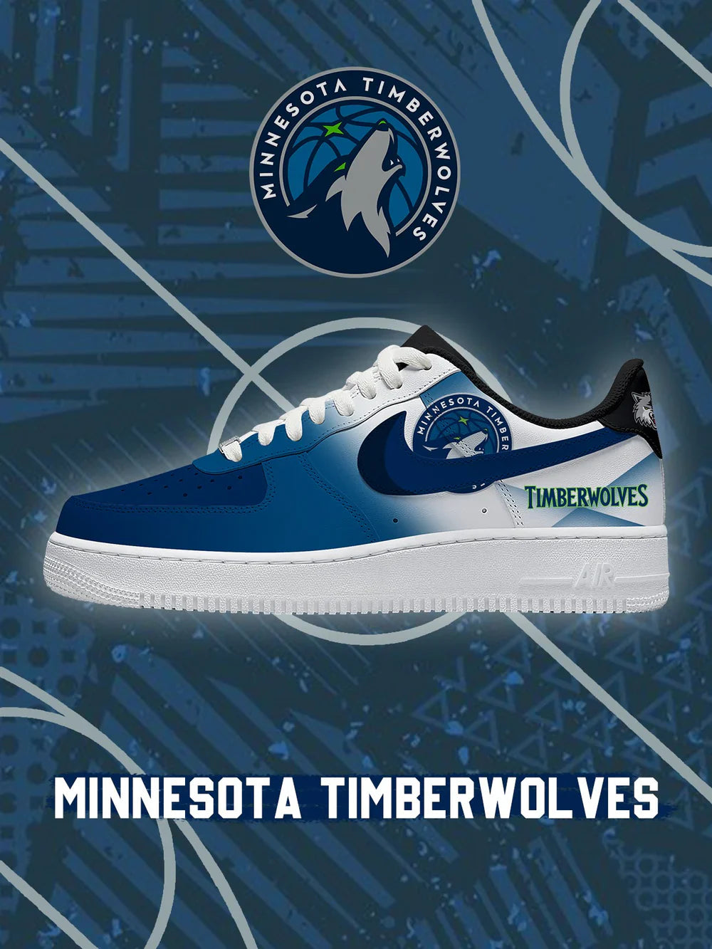 Minnesota Basketball limited edition Design Shoes F1
