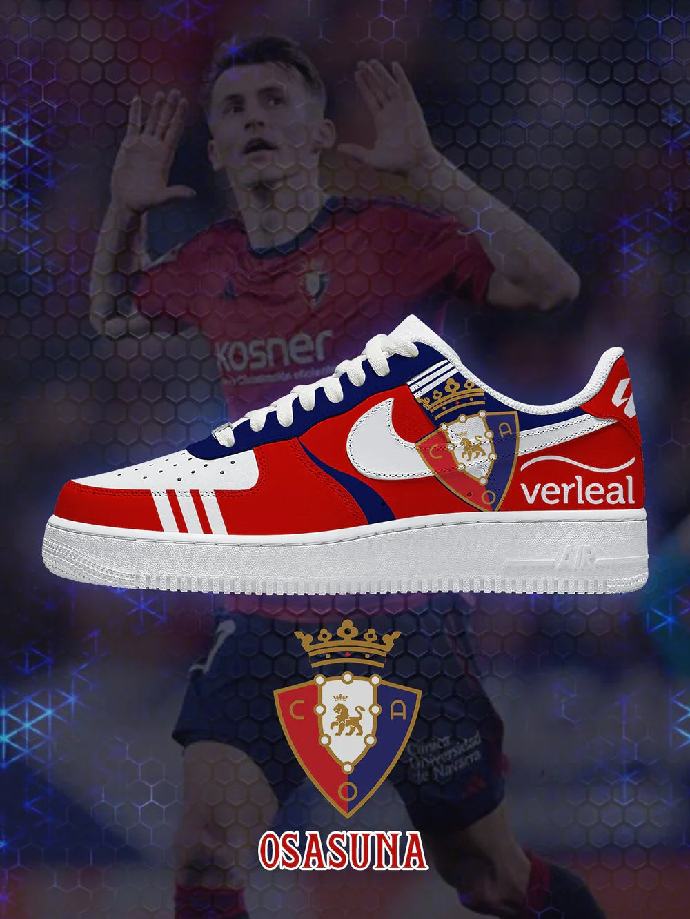 Osasuna limited edition Design Shoes F1
