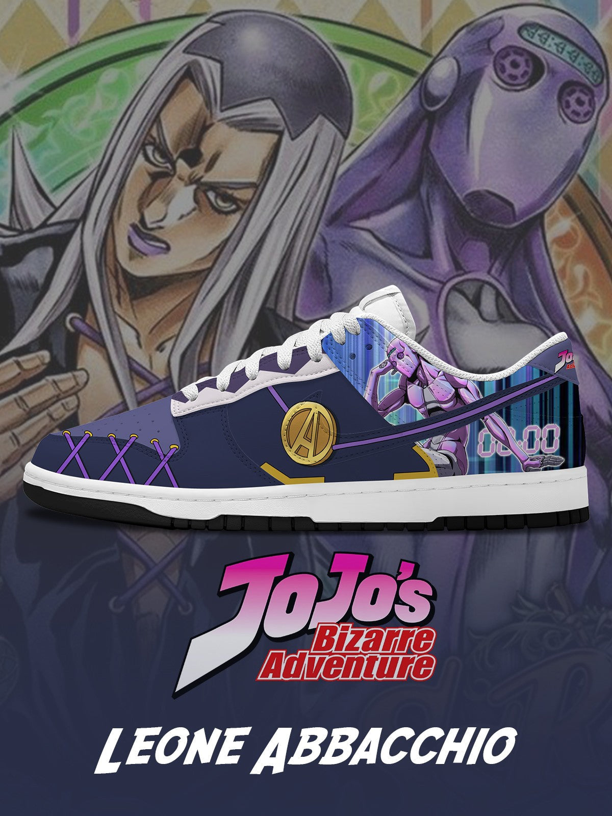 Leone Abbacchio V.2 Custom Court-Low Sneakers Design Shoes DK