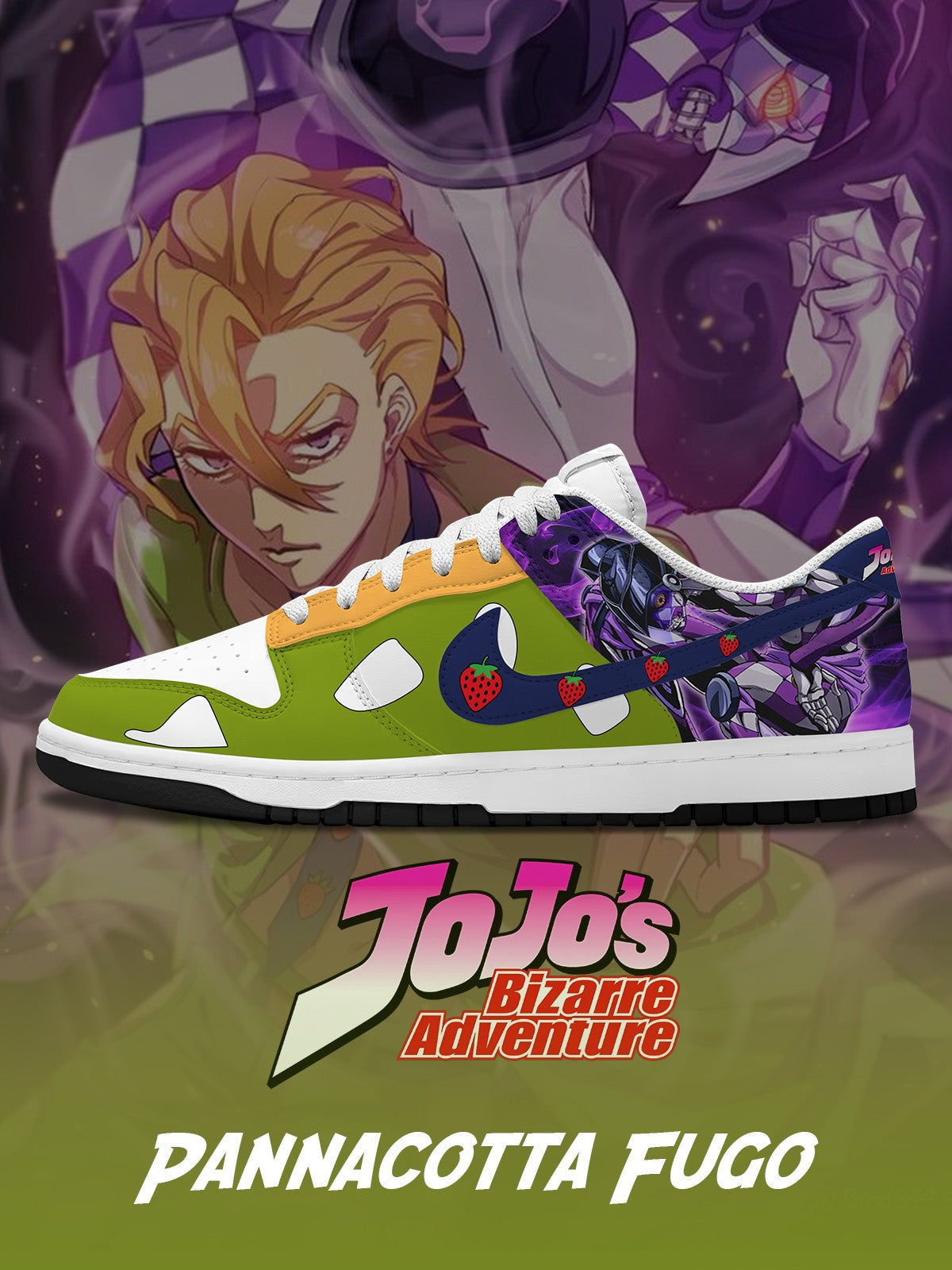 Pannacotta Fugo V.2 Custom Court-Low Sneakers Design Shoes DK