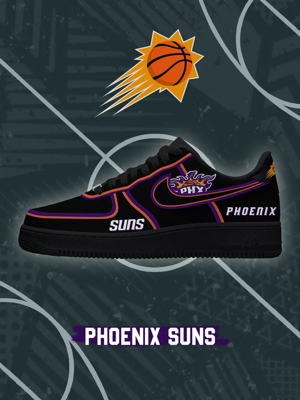Phoenix Basketball limited edition Design Shoes F1