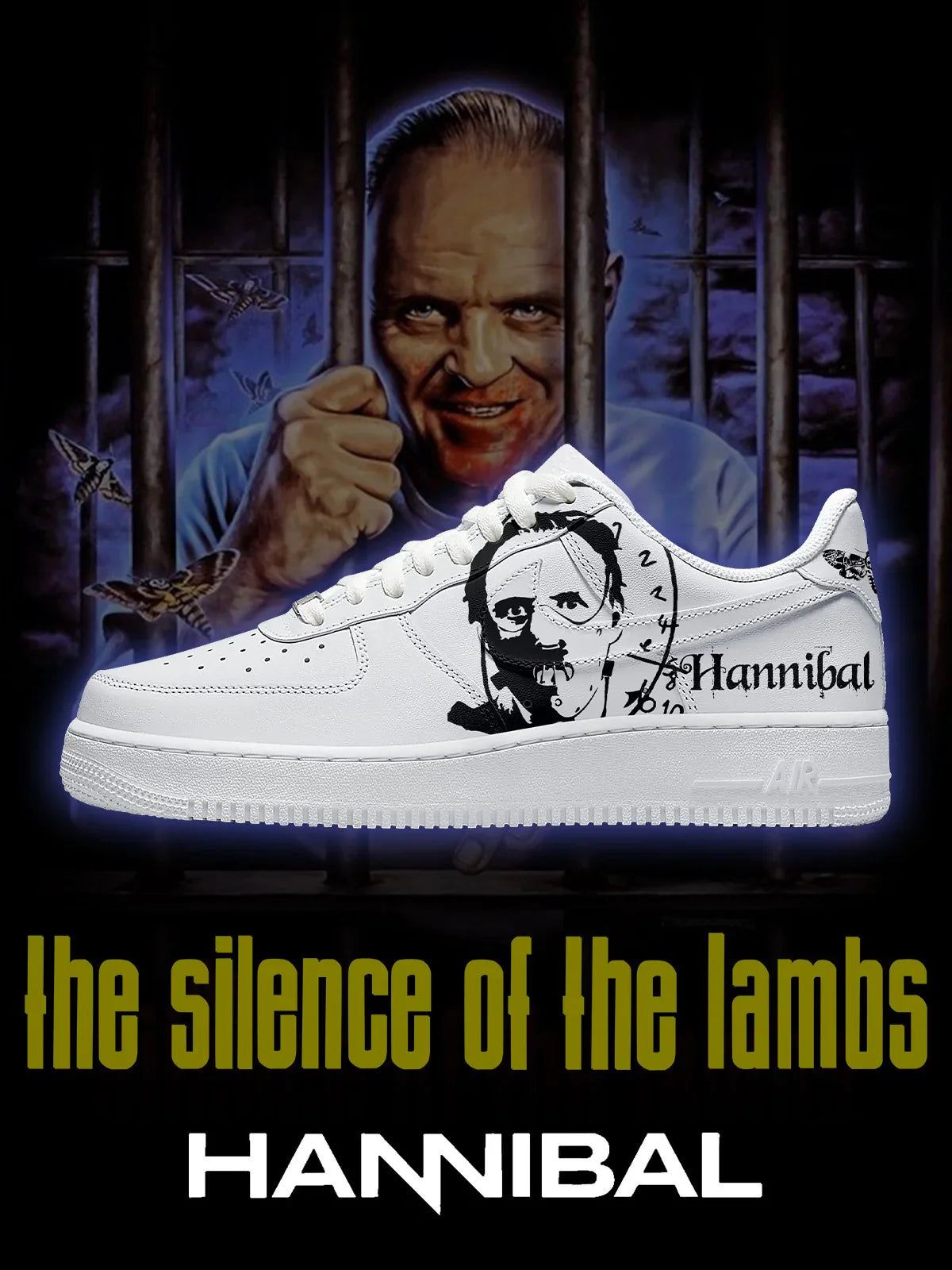 Hannibal Lecter Design Shoes F1