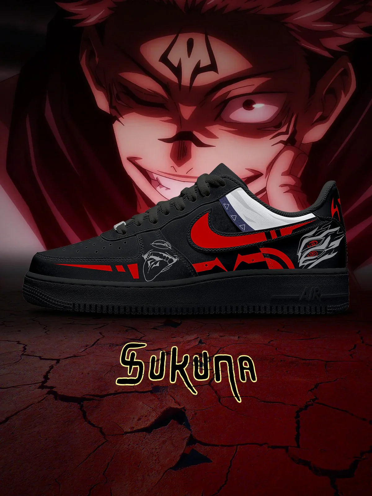 Sukuna limited edition Design Shoes F1