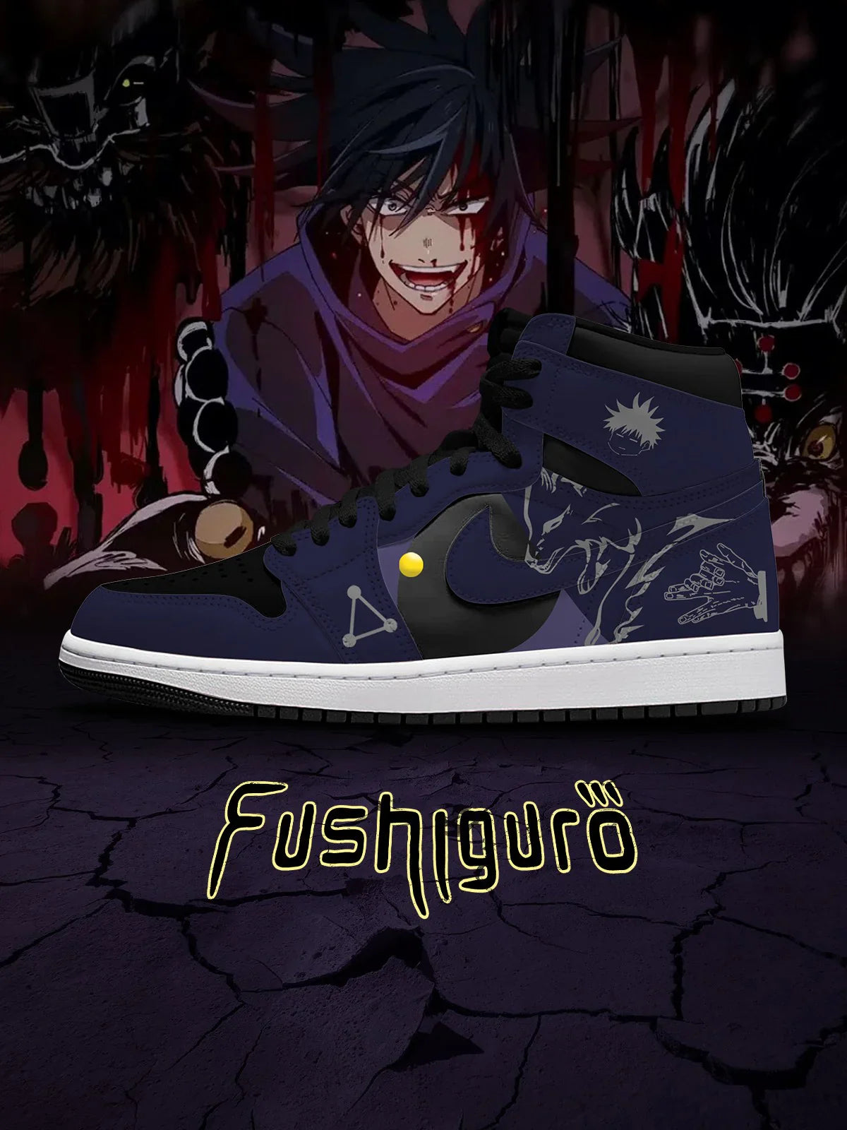 Megumi Fushiguro Limited Edition Design Shoes J1