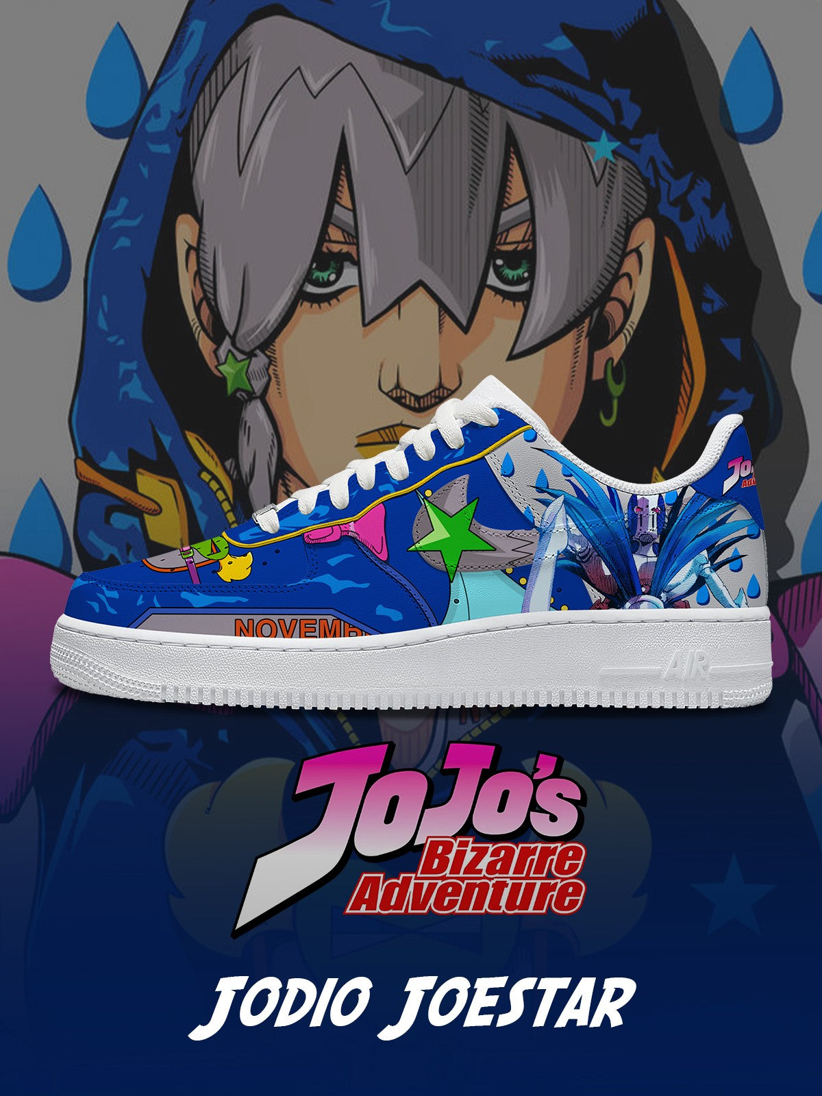 Jodio Joestar V.1 Design Shoes F1