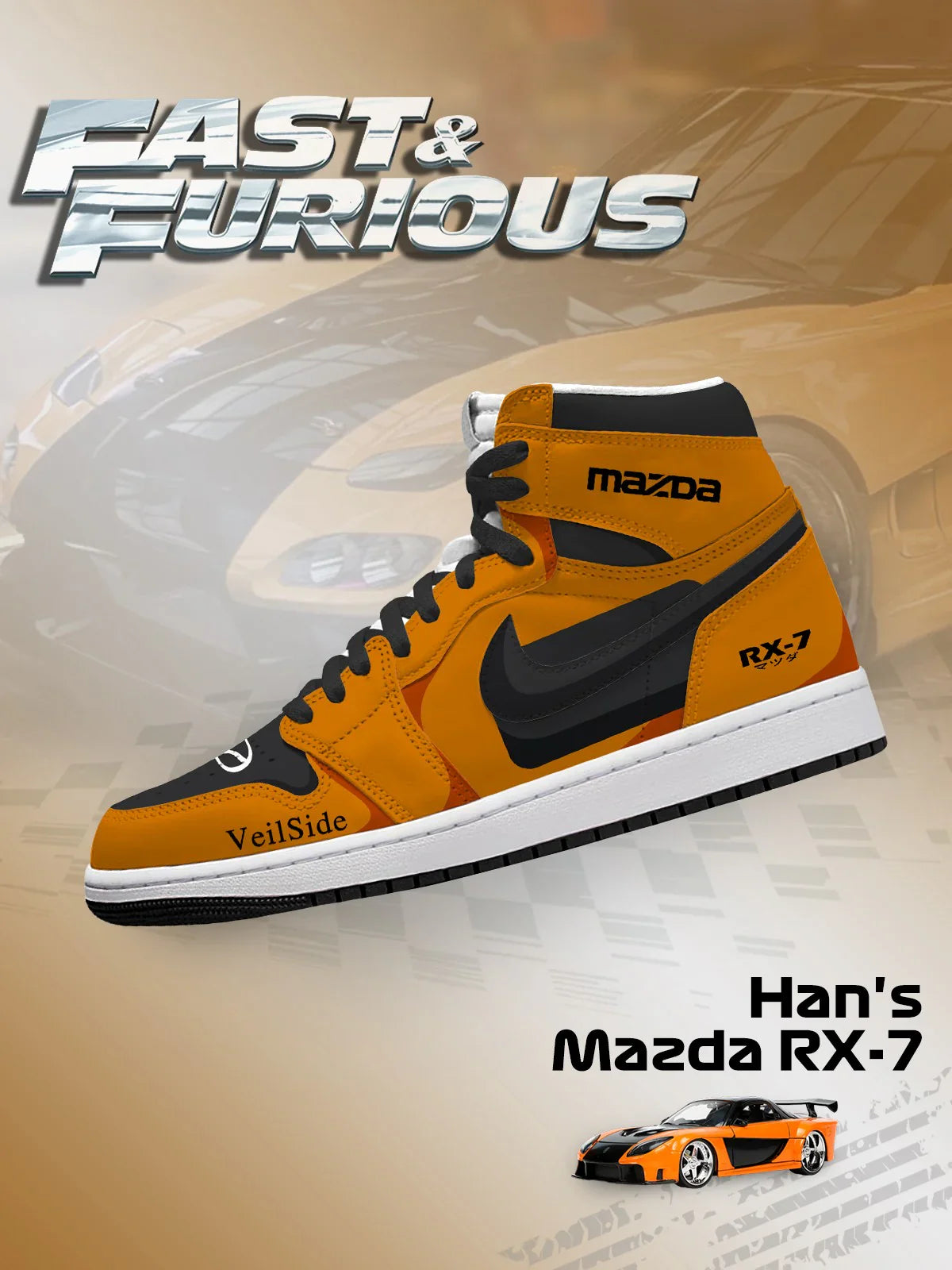 Han's RX-7 Design Shoes J1