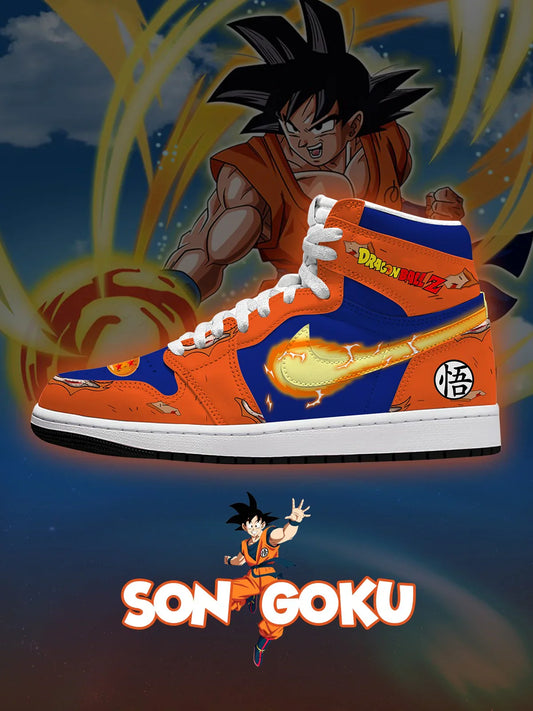 Goku (Adult and kids size available) Limited Edition Design Shoes J1