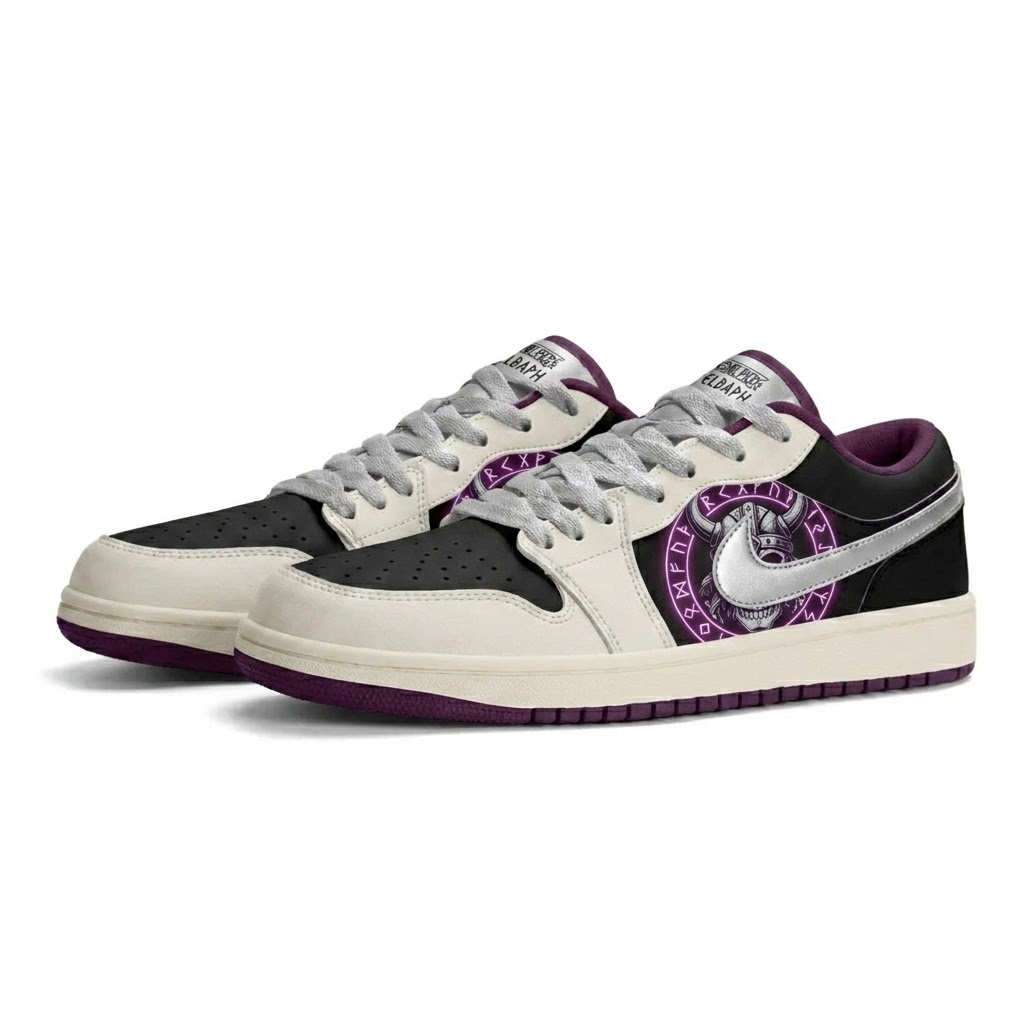 Underworld Purple Legend Design Shoes J1