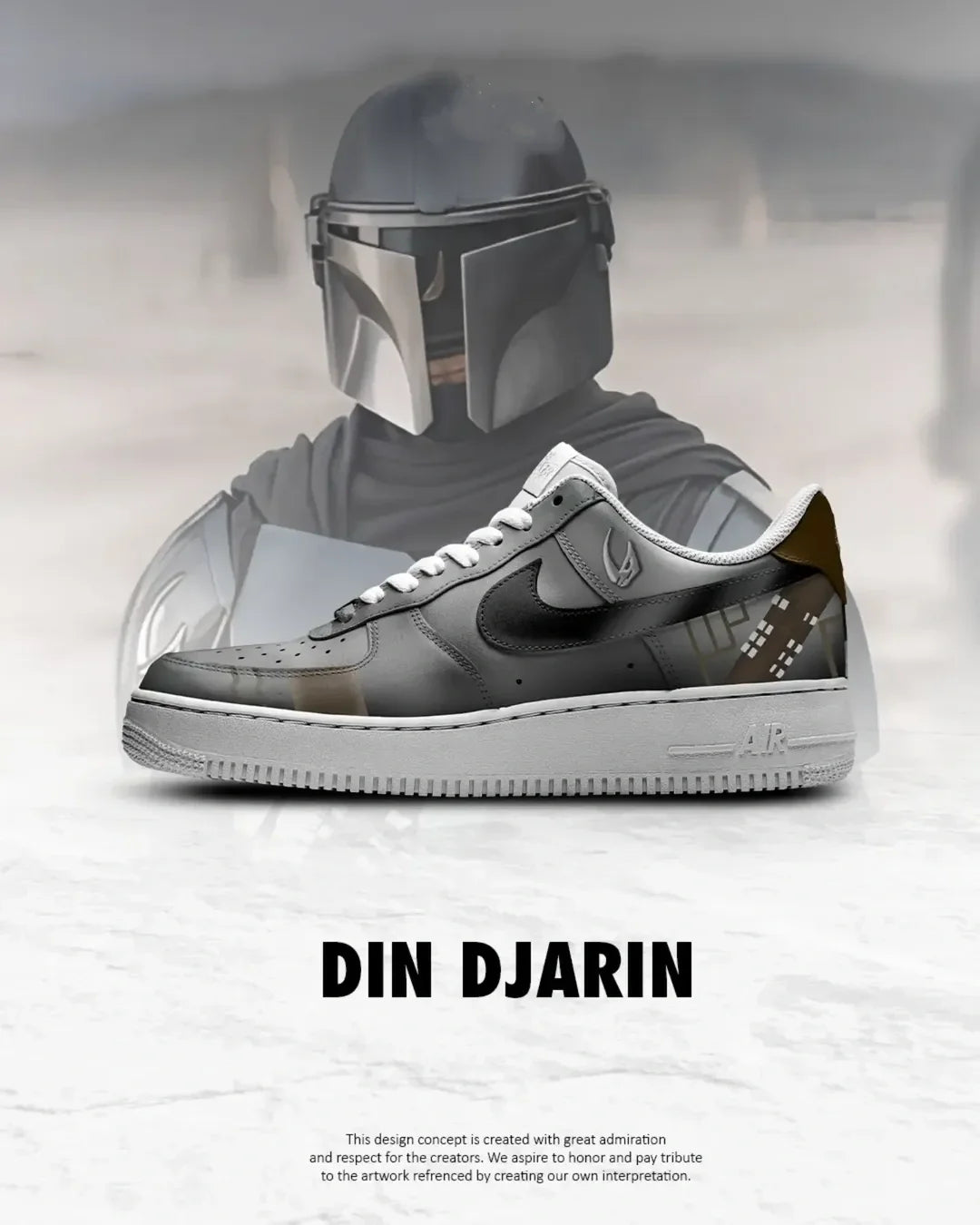 Din Djarin Design Shoes F1