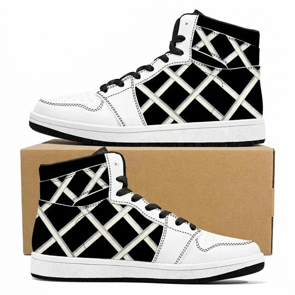 Mooncourt Lattice Design Shoes J1
