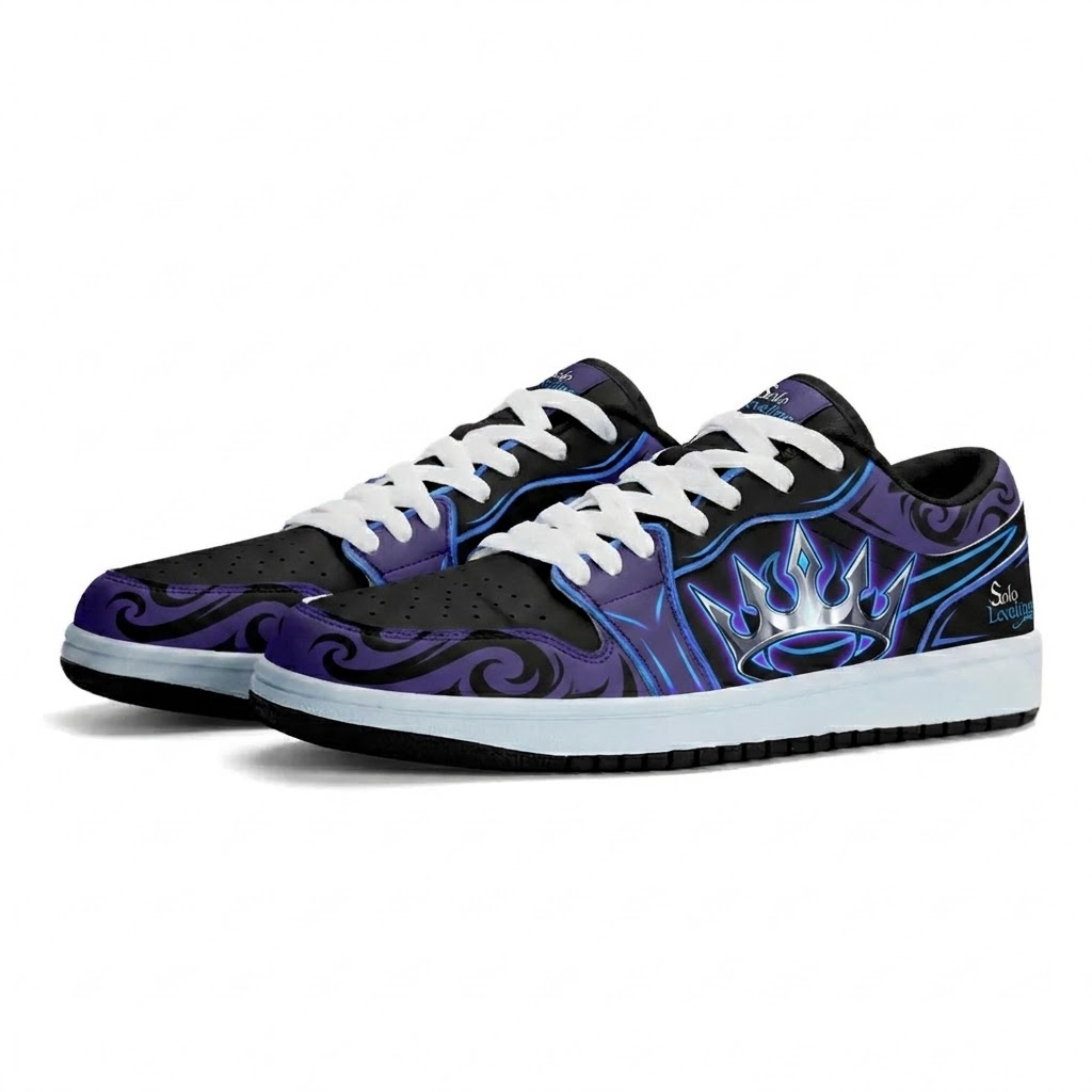 Shadow Monarch Crest Design Shoes J1
