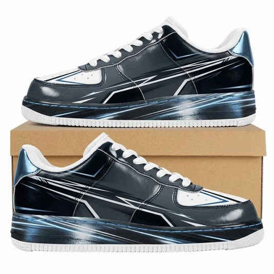 Asphalt Mirror Burst Design Shoes F1