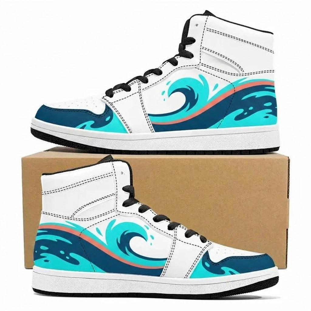 Surf Streak Mischief Design Shoes J1